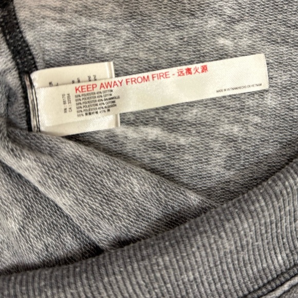 Free People Intimately More Chill Tank Top Grey Acid Wash Embroidered XS - Picture 5 of 10